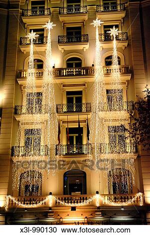 Building at Christmas time View Large Photo Image Stock Image - Building at Christmas time. Fotosearch