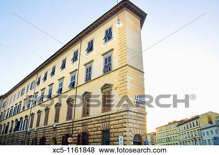 Building at Piazza Cavour, Livorno, Toscana, Italy View Large Photo Image Stock Photo - Building at Piazza Cavour, Livorno, Toscana, Italy. Fotosearch