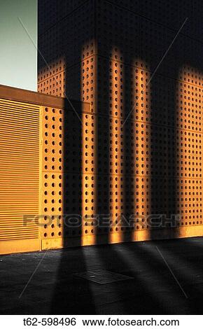 Building at sunset. Forum de Barcelona, Catalonia, Spain. View Large Photo Image Stock Photograph - Building at sunset. Forum de Barcelona, Catalonia, Spain.. Fotosearch
