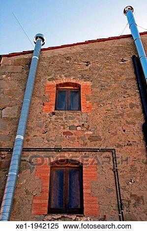 building, Castelladrall, Bergued?, Catalonia, Spain. View Large Photo Image Stock Photography - building, Castelladrall, Bergued?, Catalonia, Spain.. Fotosearch