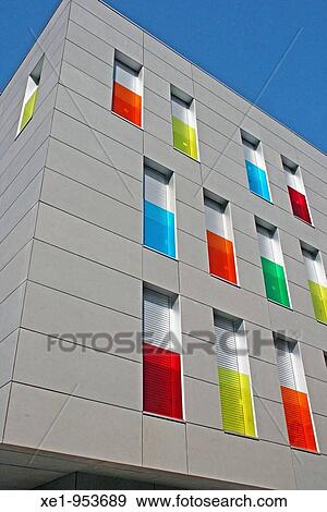 Stock Photo - Building, Molins de Rei, Catalonia, Spain.. Fotosearch