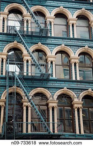 Building, SoHo, New York City, USA View Large Photo Image Stock Photo - Building, SoHo, New York City, USA. Fotosearch