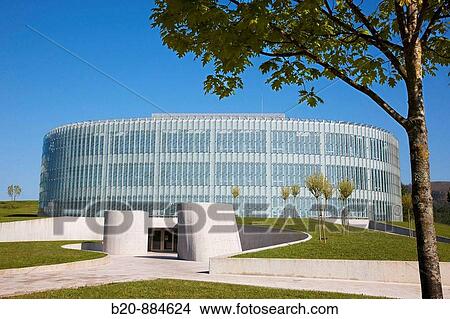 Picture - Building, Technology Park of Bizkaia, Zamudio, Basque Country, Spain. Fotosearch