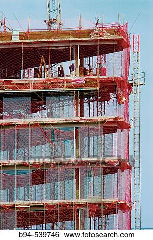 Stock Photograph - Building under construction.. Fotosearch
