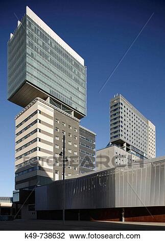Buildings in Diagonal Mar area, Barcelona. Catalonia, Spain View Large Photo Image Stock Image - Buildings in Diagonal Mar area, Barcelona. Catalonia, Spain. Fotosearch