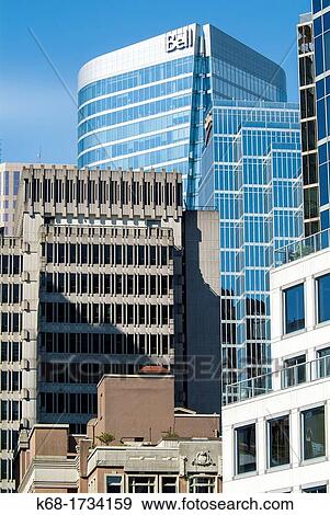 Stock Photo - buildings in downtown Vancouver, BC, Canada. Fotosearch