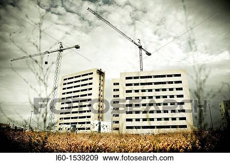 Buildings in? Ensanche Sur? Alcorc? n, Madrid, Spain View Large Photo Image Stock Photo - Buildings in? Ensanche Sur? Alcorc? n, Madrid, Spain. Fotosearch