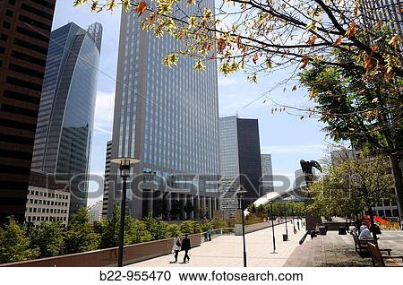 Buildings in La Defense business district, Paris, France View Large Photo Image Stock Image - Buildings in La Defense business district, Paris, France. Fotosearch