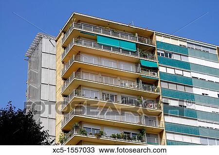 Buildings, Sant Marti Quarter, Barcelona, Catalonia, Spain View Large Photo Image Stock Image - Buildings, Sant Marti Quarter, Barcelona, Catalonia, Spain. Fotosearch