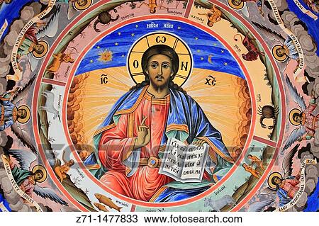 Bulgaria, Rila Monastery, Nativity Church, frescoes, View Large Photo Image Stock Image - Bulgaria, Rila Monastery, Nativity Church, frescoes,. Fotosearch