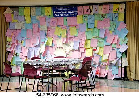 Bulletin board for people to share their favorite memory while touring the Detroit Zoo View Large Photo Image Stock Photograph - Bulletin board for people to share their favorite memory while touring the Detroit Zoo. Fotosearch