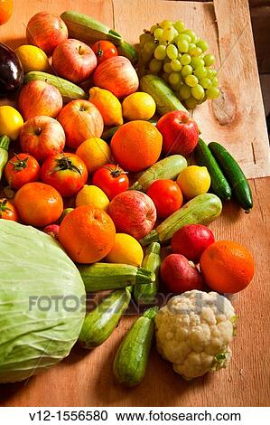 Bunch of Fruits and Vegetables View Large Photo Image Stock Image - Bunch of Fruits and Vegetables. Fotosearch