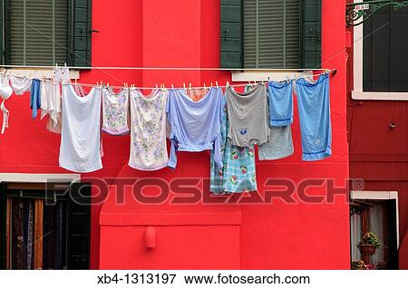 Burano island, Venice, Italy View Large Photo Image Stock Photo - Burano island, Venice, Italy. Fotosearch