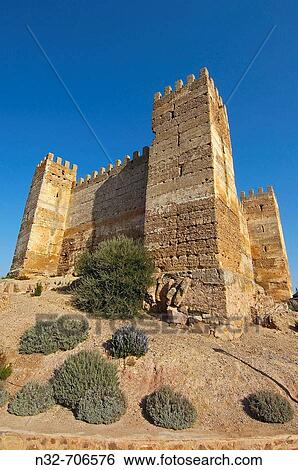 Burgalimar Castle (S. X). Baos de la Encina. Ja? n province. Spain View Large Photo Image Stock Photograph - Burgalimar Castle (S. X). Baos de la Encina. Ja? n province. Spain. Fotosearch