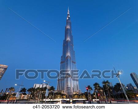 Stock Image - Burj Khalifa. Dubai, UAE.. Fotosearch