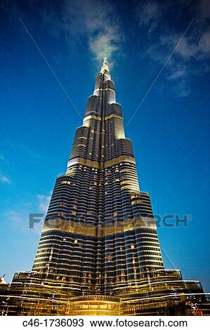 Burj Khalifa, formerly the Burj Dubai Dubai Tower, the tallest tower in the world at 818m, Dubai City, Dubai, United Arab Emirates, Middle East. View Large Photo Image Stock Image - Burj Khalifa, formerly the Burj Dubai Dubai Tower, the tallest tower in the world at 818m, Dubai City, Dubai, United Arab Emirates, Middle East.. Fotosearch