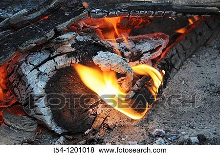 Burning fire View Large Photo Image Stock Photo - Burning fire. Fotosearch