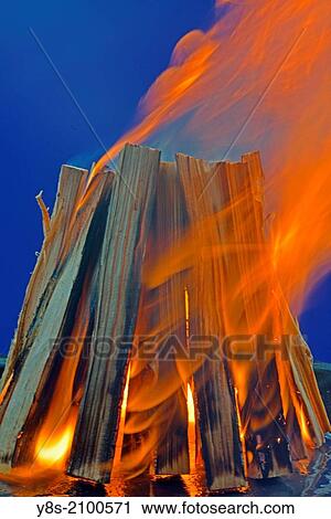 Burning Logs. View Large Photo Image Stock Image - Burning Logs.. Fotosearch