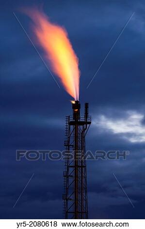 Burning off gas at Billingham Chemical Complex. Billingham, north east England, United Kingdom. View Large Photo Image Stock Photo - Burning off gas at Billingham Chemical Complex. Billingham, north east England, United Kingdom.. Fotosearch
