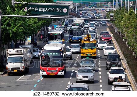 Busan (South Korea): urban traffic in the Nam-gu neighborhood View Large Photo Image Stock Image - Busan (South Korea): urban traffic in the Nam-gu neighborhood. Fotosearch
