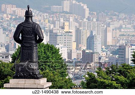 Busan (South Korea): view of the city from Yongdusan Park View Large Photo Image Stock Photo - Busan (South Korea): view of the city from Yongdusan Park. Fotosearch