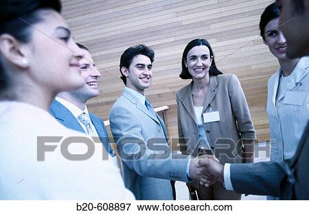 Stock Photo - Busines congress. Fotosearch