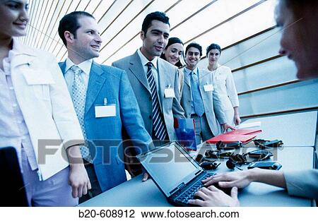 Business congress, check-in View Large Photo Image Stock Image - Business congress, check-in. Fotosearch