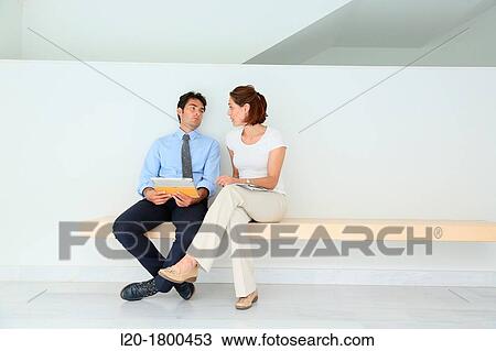 Business couple View Large Photo Image Stock Image - Business couple. Fotosearch