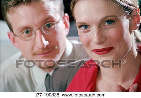 Business couple View Large Photo Image Stock Photo - Business couple. Fotosearch