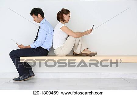 Business couple View Large Photo Image Stock Photo - Business couple. Fotosearch