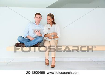 Business couple View Large Photo Image Stock Photography - Business couple. Fotosearch