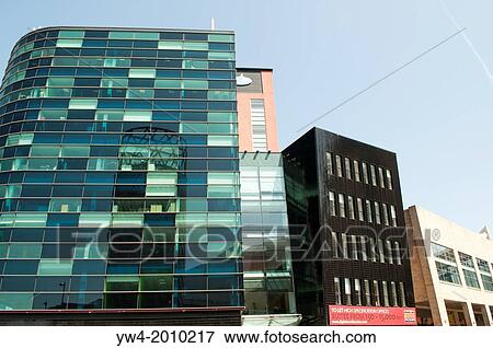 Business development on Lowry square, Salford Quays, Greater Manchester, UK. View Large Photo Image Stock Photo - Business development on Lowry square, Salford Quays, Greater Manchester, UK.. Fotosearch