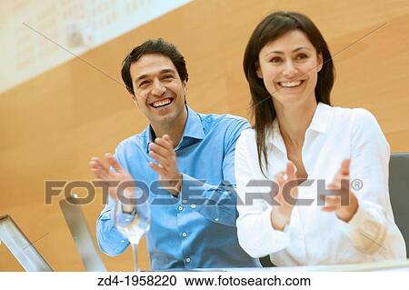 Stock Image - Business, Donostia, San Sebastian, Basque Country, Spain.. Fotosearch