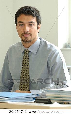 Stock Image - Business man. Fotosearch