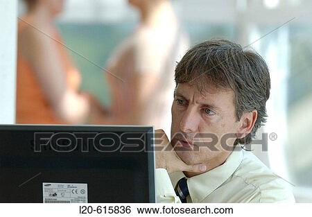 Stock Photograph - Business man. Fotosearch