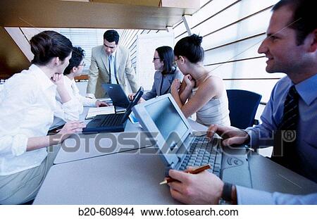 Business meeting View Large Photo Image Picture - Business meeting. Fotosearch