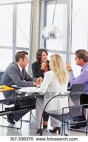 Stock Image - Business meeting. Fotosearch