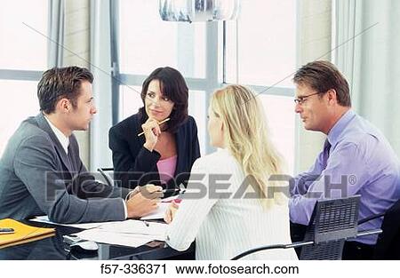 Stock Image - Business meeting. Fotosearch