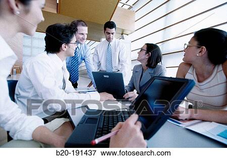 Business meeting View Large Photo Image Stock Photo - Business meeting. Fotosearch