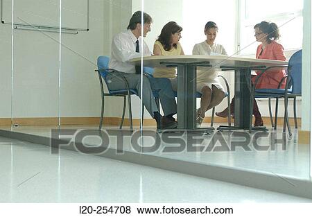 Business meeting View Large Photo Image Stock Photo - Business meeting. Fotosearch