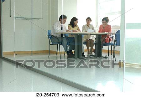 Business meeting View Large Photo Image Stock Photo - Business meeting. Fotosearch