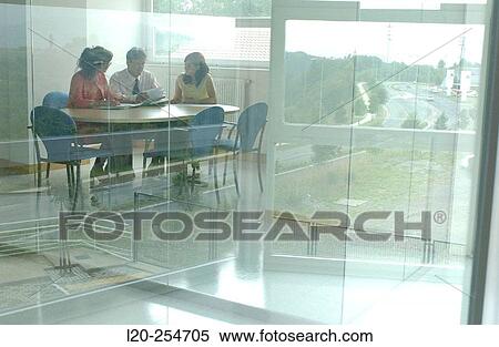 Business meeting View Large Photo Image Stock Photography - Business meeting. Fotosearch