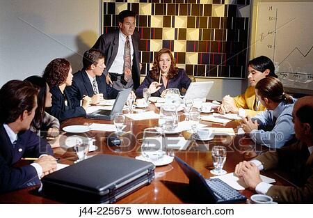 Business people in conference room View Large Photo Image Stock Photography - Business people in conference room. Fotosearch