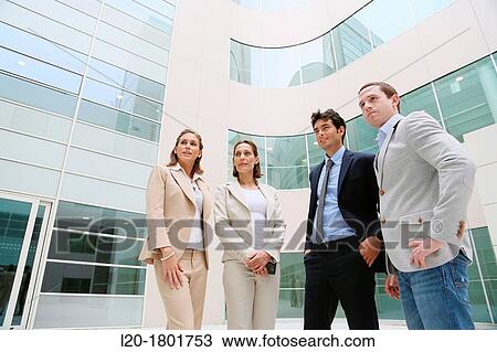 Stock Image - Business people. Fotosearch