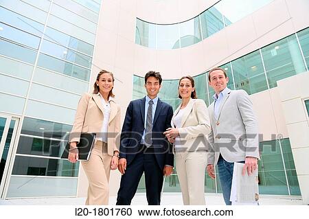 Stock Image - Business people. Fotosearch