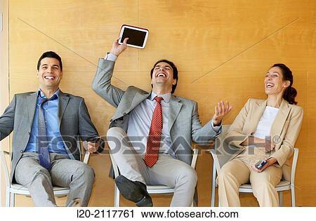 Stock Image - Business people. Fotosearch