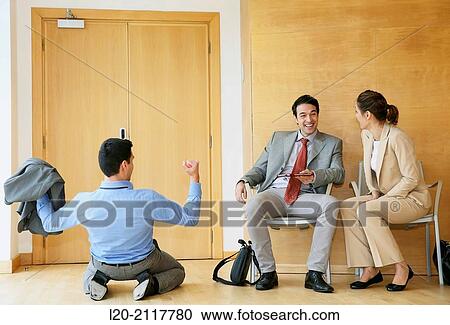 Stock Image - Business people. Fotosearch