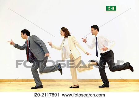 Stock Image - Business people. Fotosearch