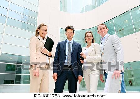 Stock Photo - Business people. Fotosearch