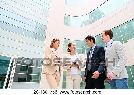 Stock Photograph - Business people. Fotosearch